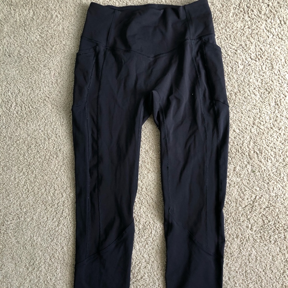 lulu lemon cropped leggings